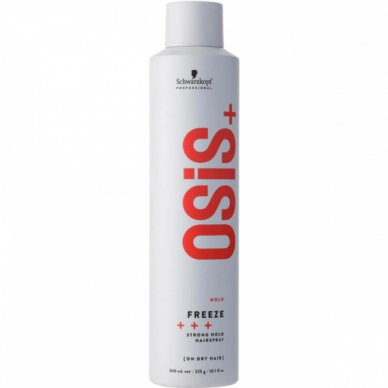 SCHWARZKOPF PROFESSIONAL OSIS+ FREEZE STRONG HOLD HAIRSPRAY – LAKIER DO WŁOSÓW 300 ML