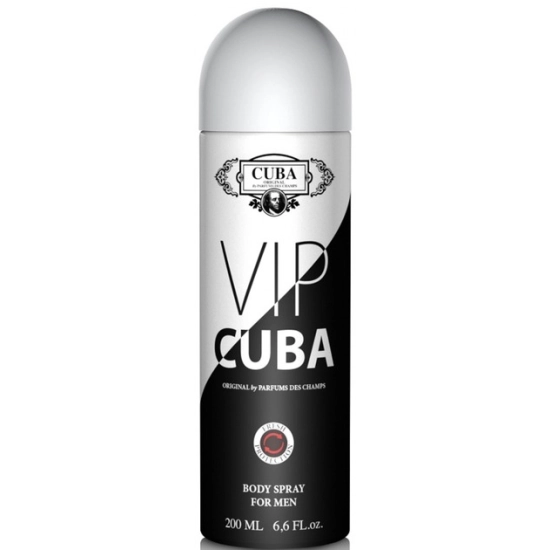 CUBA VIP DEZODORANT – ELEGANCKA OCHRONA I ŚWIEŻOŚĆ DLA MĘŻCZYZN – 200 ML