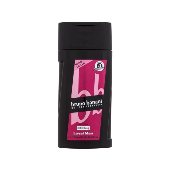 BRUNO BANANI LOYAL MAN SGE (M) – ŻEL POD PRYSZNIC DLA MĘŻCZYZN – 250 ML