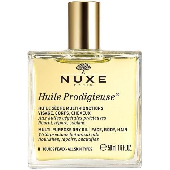 NUXE HUILE PRODIGIEUSE – WIELOFUNKCYJNY OLEJEK SUCHEGO WYKOŃCZENIA 50 ML