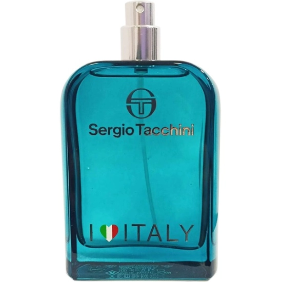 SERGIO TACCHINI I LOVE ITALY EDT – WODA TOALETOWA DLA MĘŻCZYZN – 100 ML (TESTER)