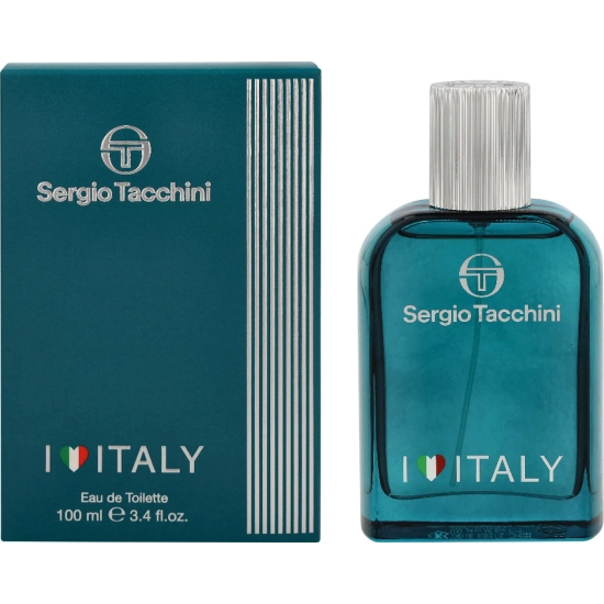 SERGIO TACCHINI I LOVE ITALY EAU DE TOILETTE – WODA TOALETOWA DLA MĘŻCZYZN 100 ML