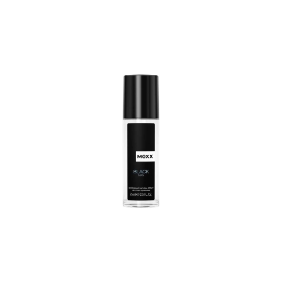 MEXX BLACK MAN DEZODORANT – EKSKLUZYWNE ODŚWIEŻENIE I PEWNOŚĆ SIEBIE DLA NOWOCZESNEGO MĘŻCZYZNY – 75 ML