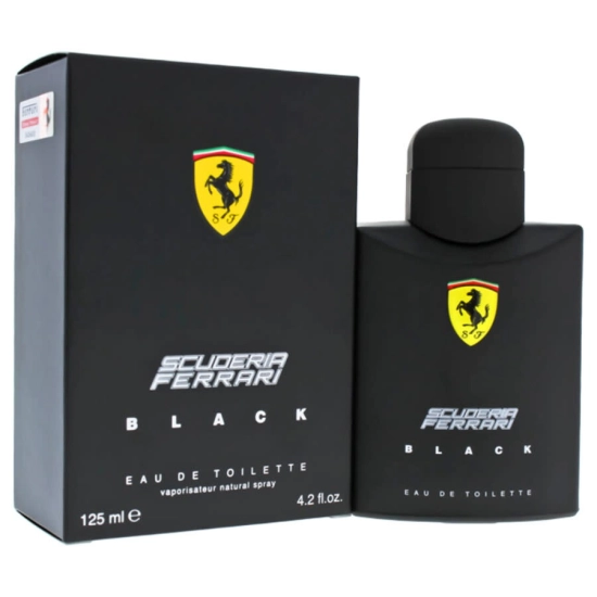 FERRARI SCUDERIA BLACK EDT 125 ML - MĘSKA WODA TOALETOWA