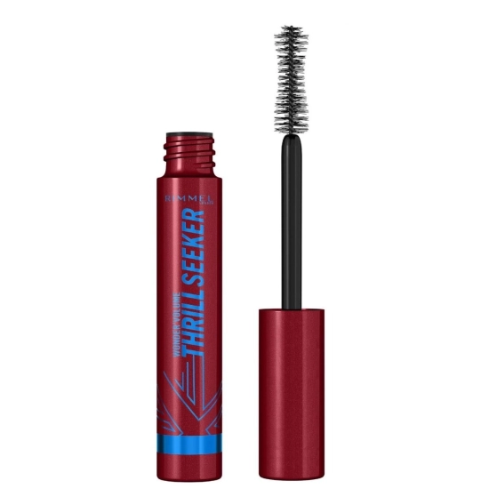 RIMMEL WONDER VOLUME THRILL SEEKER WATERPROOF BLACK – WODOODPORNA MASKARA DO RZĘS 8 ML