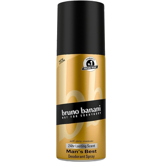 BRUNO BANANI MAN'S BEST DSP – DEZODORANT W AEROSOLU DLA MĘŻCZYZN – 150 ML