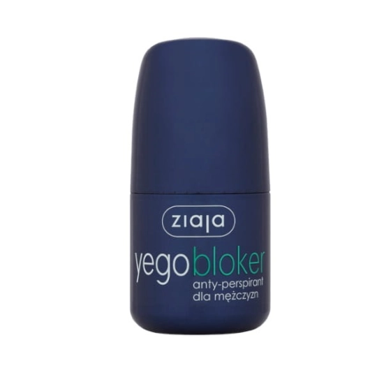 ZIAJA YEGO BLOKER ANTYPERSPIRANT ROLL-ON 60 ML - MĘSKI ANTYPERSPIRANT