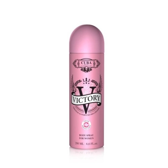 CUBA VICTORY DEZODORANT – ELEGANCKA OCHRONA I ŚWIEŻOŚĆ DLA KOBIET – 200 ML
