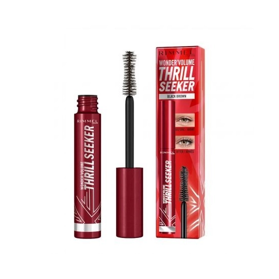 RIMMEL LONDON THRILL SEEKER BLACK BROWN (W) 8 ML - MASCARA DO RZĘS