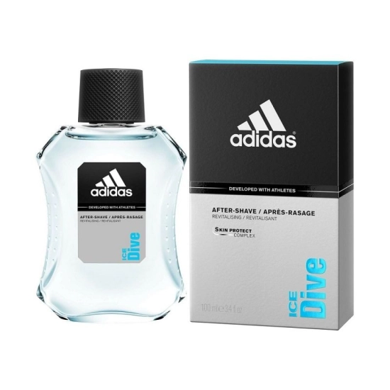 ADIDAS ICE DIVE AFTERSHAVE – WODA PO GOLENIU DLA MĘŻCZYZN 100 ML