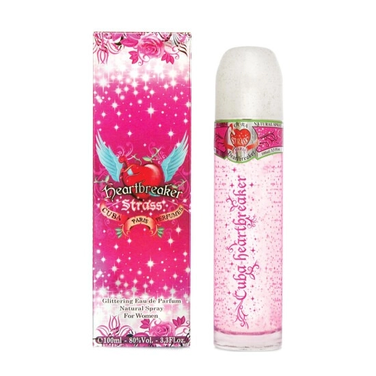 CUBA STRASS HEARTBREAKER EAU DE TOILETTE – WODA TOALETOWA DLA KOBIET 100 ML (USZKODZONE OPAKOWANIE)