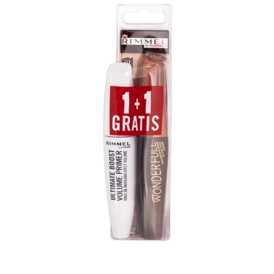 RIMMEL LONDON BL MASCARA WONDERFULL 1+1 PRIMER 2X12 ML - MASKARA Z PRIMEREM