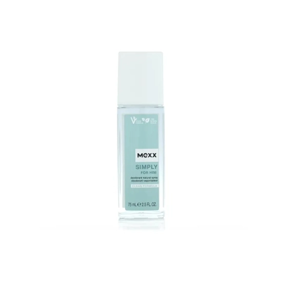 MEXX SIMPLY DEODORANT SPRAY (M) 75 ML - DEZODORANT DLA MĘŻCZYZN