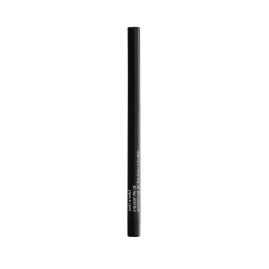 WET N WILD BREAKUP PROOF WATERPROOF RETRACTABLE EYELINER BLACKEST BLACK (W) 0,23 G - WODOODPORNY EYELINER