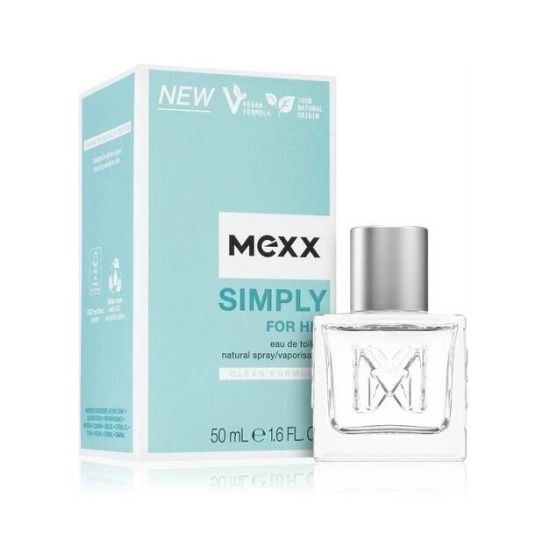 MEXX SIMPLY EDT (M) 50 ML - WODA TOALETOWA DLA MĘŻCZYZN
