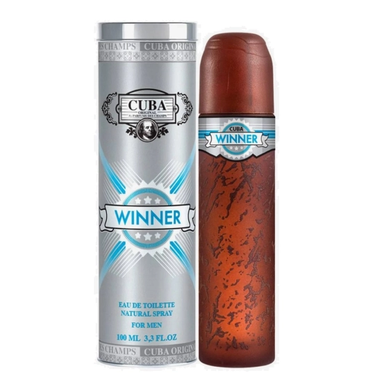 CUBA WINNER EDT (M) 100 ML - WODA TOALETOWA ZAPACH DLA MĘŻCZYZN