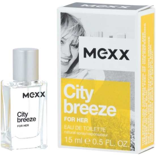 MEXX CITY BREEZE FOR HER EDT 15 ML - ŚWIEŻA WODA TOALETOWA DLA KOBIET