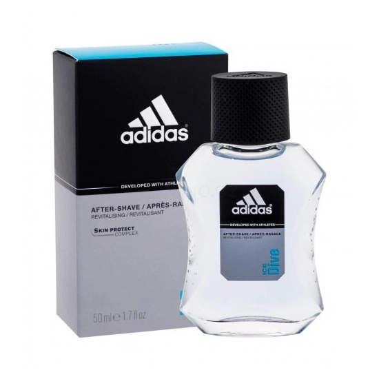 ADIDAS ICE DIVE AFTERSHAVE – WODA PO GOLENIU DLA MĘŻCZYZN 50 ML
