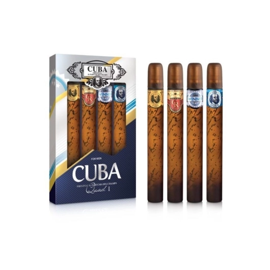 CUBA QUAD FOR MEN SET (M) - EDT 4 X 35 ML WODA TOALETOWA DLA MĘŻCZYZN