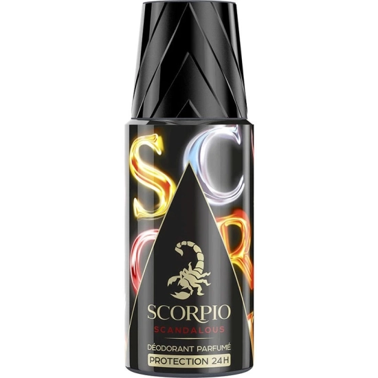 SCORPIO SCANDALOUS DEODORANT SPRAY – DEZODORANT DLA MĘŻCZYZN 150 ML