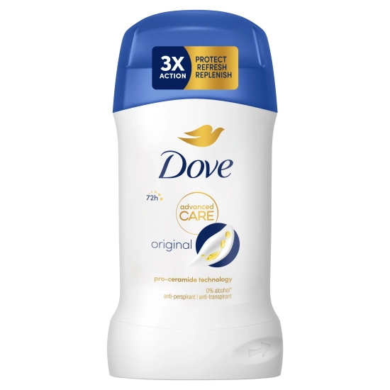 Dove Advanced Care Original – antyperspirant w sztyfcie 72h 50 ml dla kobiet