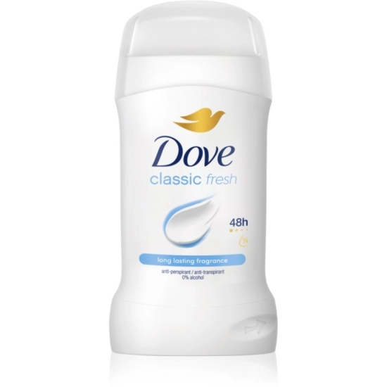 Dove Classic Fresh – antyperspirant w sztyfcie 50 ml dla kobiet