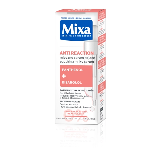 Mixa Anti Reaction Mleczne Serum kojące do skóry reaktywnej 30 ml