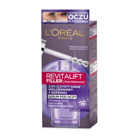 L’Oréal Paris Revitalift Filler Serum pod oczy redukujące zmarszczki 20 ml