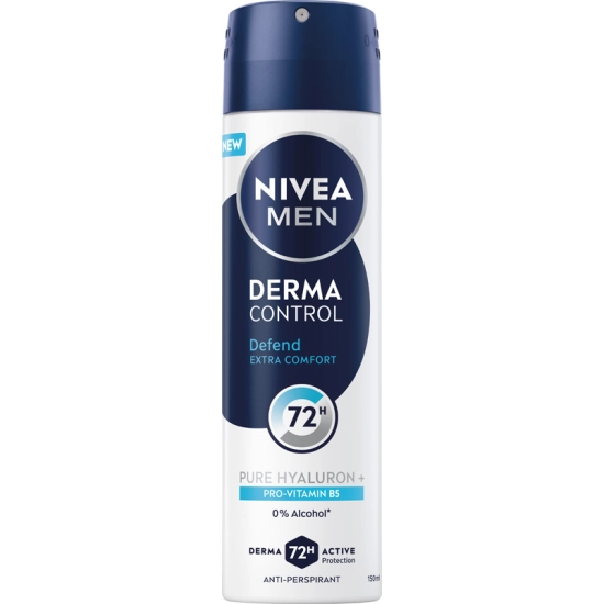 Nivea Men Derma Control Defend – antyperspirant w sprayu 150 ml