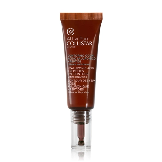 Collistar Attivi Puri Hyaluronic Acid + Peptides – serum do twarzy z kwasem hialuronowym i peptydami 15 ml
