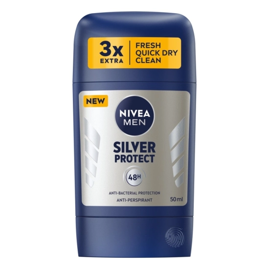 Nivea Men Antyperspirant w sztyfcie Silver Protect 50 ml