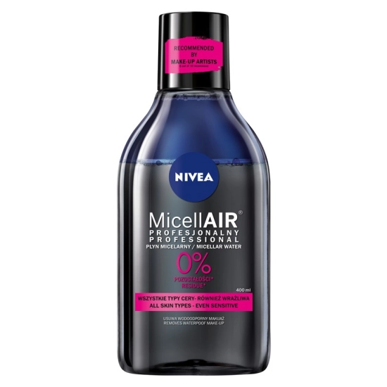 NIVEA MicellAIR Profesjonalny dwufazowy płyn micelarny do demakijażu 400 ml