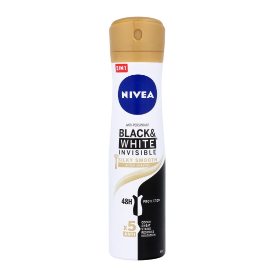 Nivea Antyperspirant damski w sprayu Black & White Invisible Silky Smooth 150 ml