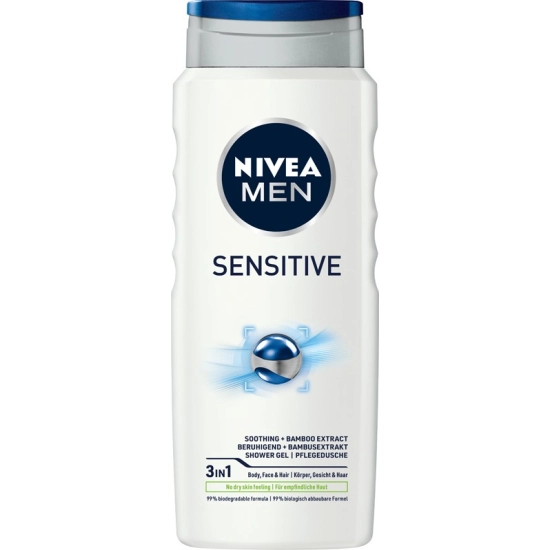 Nivea Men Żel pod prysznic 3w1 Sensitive 500 ml