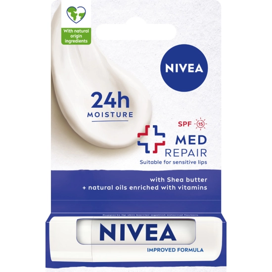 Nivea Lip Care Regeneracyjna pomadka do ust Med Repair 4.8 g