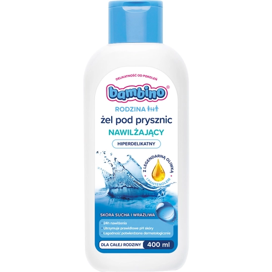 Bambino Rodzina – nawilżający żel pod prysznic 400 ml