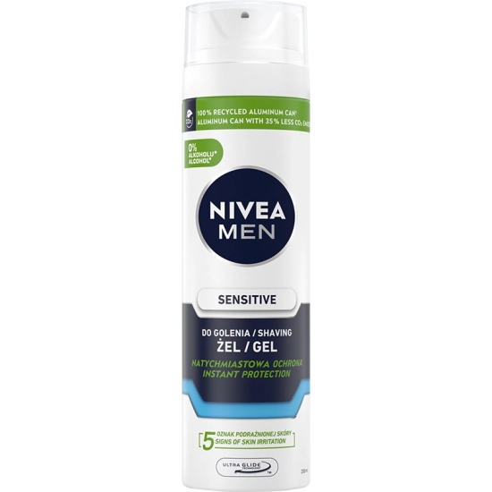 Nivea Men Łagodzący żel do golenia Sensitive 200 ml