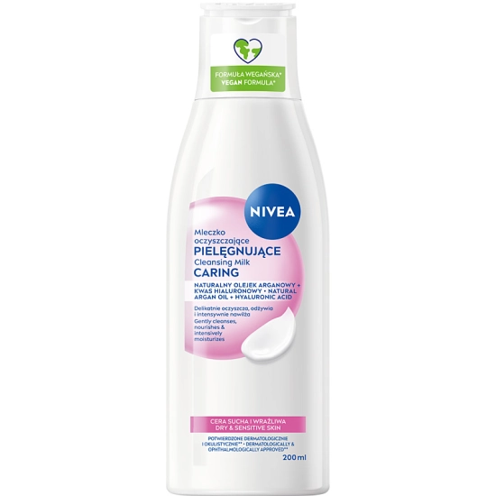 Nivea – mleczko oczyszczające do cery suchej i wrażliwej 200 ml