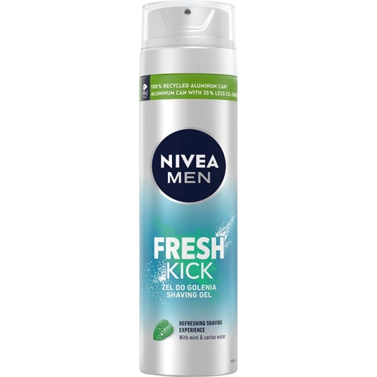 Nivea Men Żel do golenia Fresh Kick 200 ml