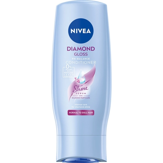 Nivea Łagodna odżywka do włosów Diamond Gloss 200 ml