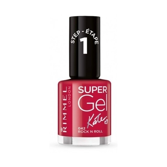 Rimmel London Super Gel By Kate Step 1 042 Rock N Roll – lakier do paznokci 12 ml