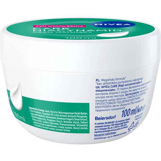 NIVEA CARE Lekki krem 100ml matujący
