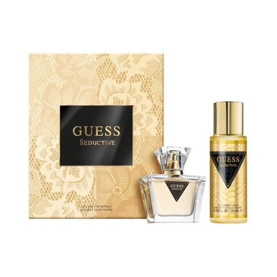 Guess Seductive – zestaw: woda perfumowana EDP 75 ml + mgiełka do ciała 125 ml dla kobiet