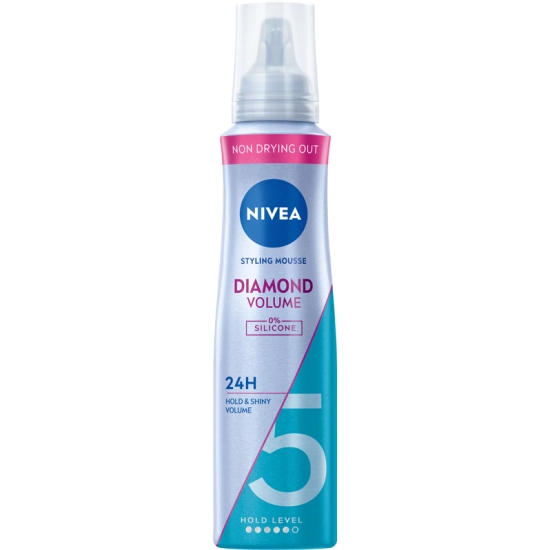 Nivea Styling Diamond Volume Care Pianka do włosów ultra mocna 150 ml