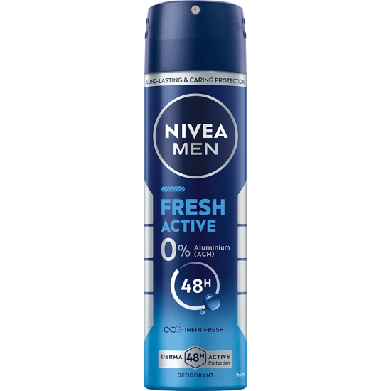 Nivea Men Fresh Active Dezodorant w sprayu dla mężczyzn 150 ml