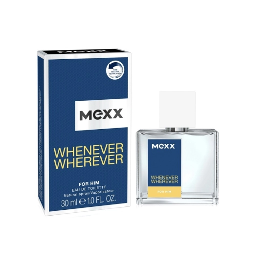 Mexx Whenever Wherever – woda toaletowa EDT 30 ml dla mężczyzn