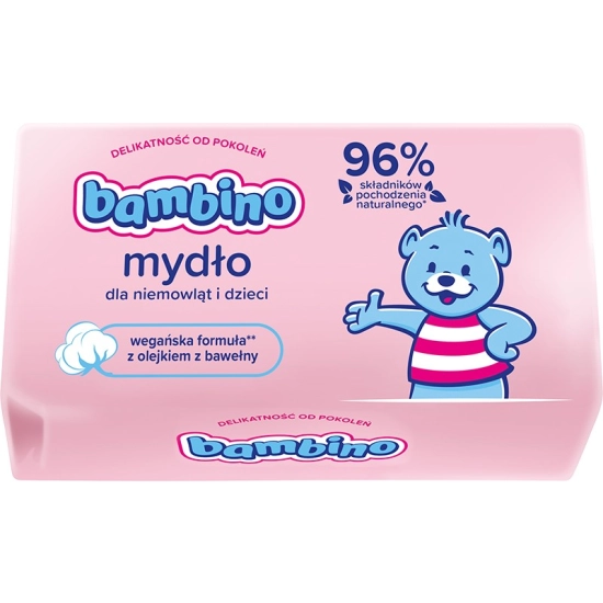 Bambino Mydło w kostce dla niemowląt i dzieci 90 g