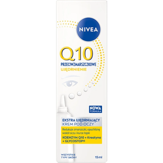 Nivea Q10 – przeciwzmarszczkowy krem ujędrniający pod oczy 15 ml