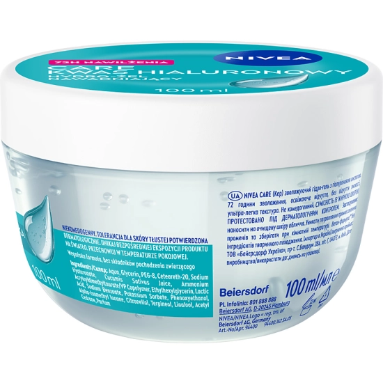 Nivea Care Lekki krem 100 ml żelowy