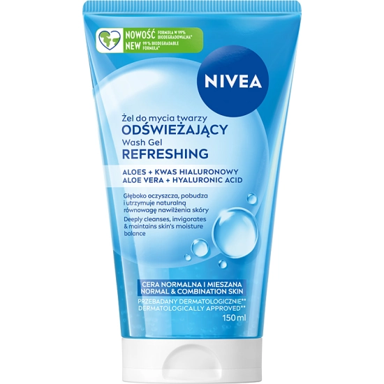 Nivea Żel do mycia twarzy odświeżający 150 ml